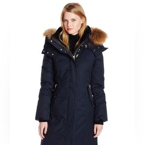 Navy Mackage Kerry Lux Down Coat